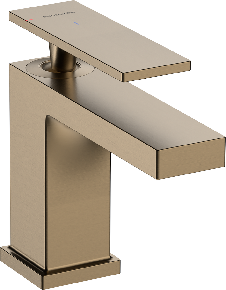 Hansgrohe Tecturis E Single Lever Basin Mixer - Brushed Bronze - 73002140