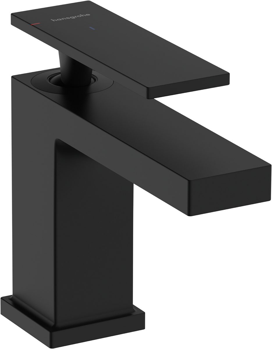 Hansgrohe Tecturis E Single Lever Basin Mixer - Matt Black - 73002670