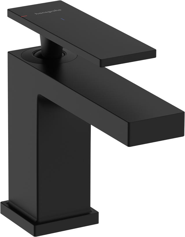 Hansgrohe Tecturis E Single Lever Basin Mixer - Matt Black - 73002670