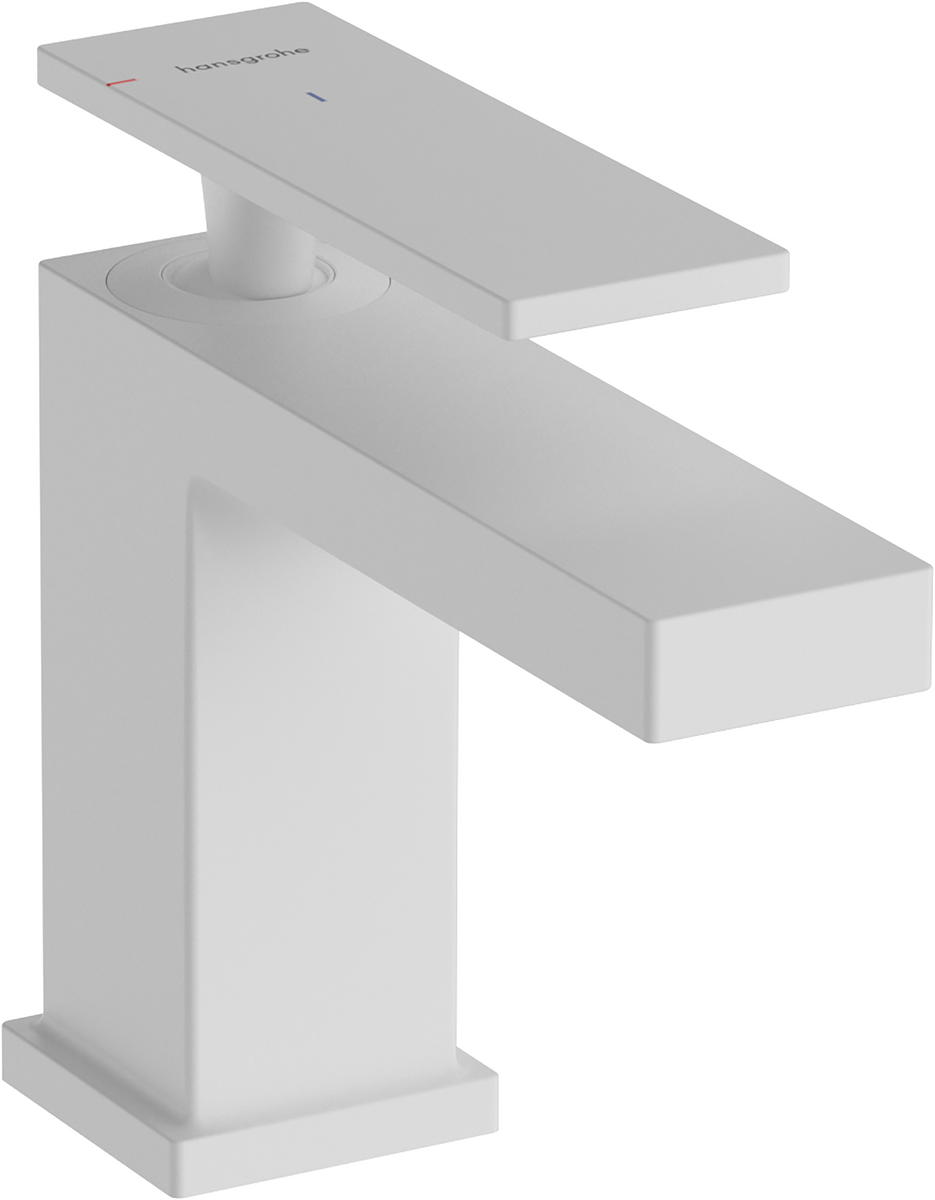 Hansgrohe Tecturis E Single Lever Basin Mixer - Matt White - 73002700