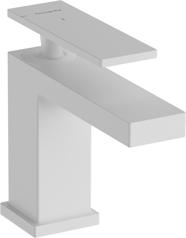 Hansgrohe Tecturis E Single Lever Basin Mixer - Matt White - 73002700