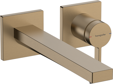 Hansgrohe Tecturis E Single Lever Basin Mixer - Brushed Bronze - 73051140