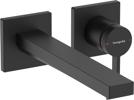 Hansgrohe Tecturis E Single Lever Basin Mixer - Matt Black - 73051670