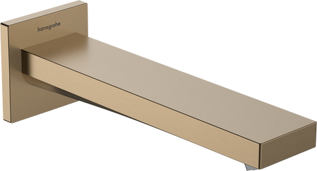 Hansgrohe Tecturis E Spout 210mm Long - Brushed Bronze - 73410140