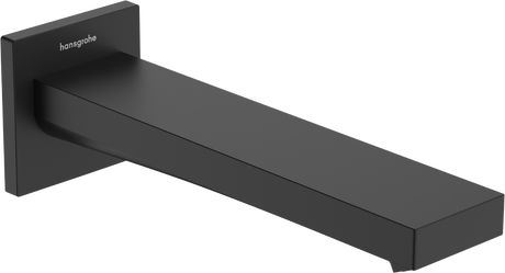Hansgrohe Tecturis E Spout 210mm Long - Matt Black - 73410670