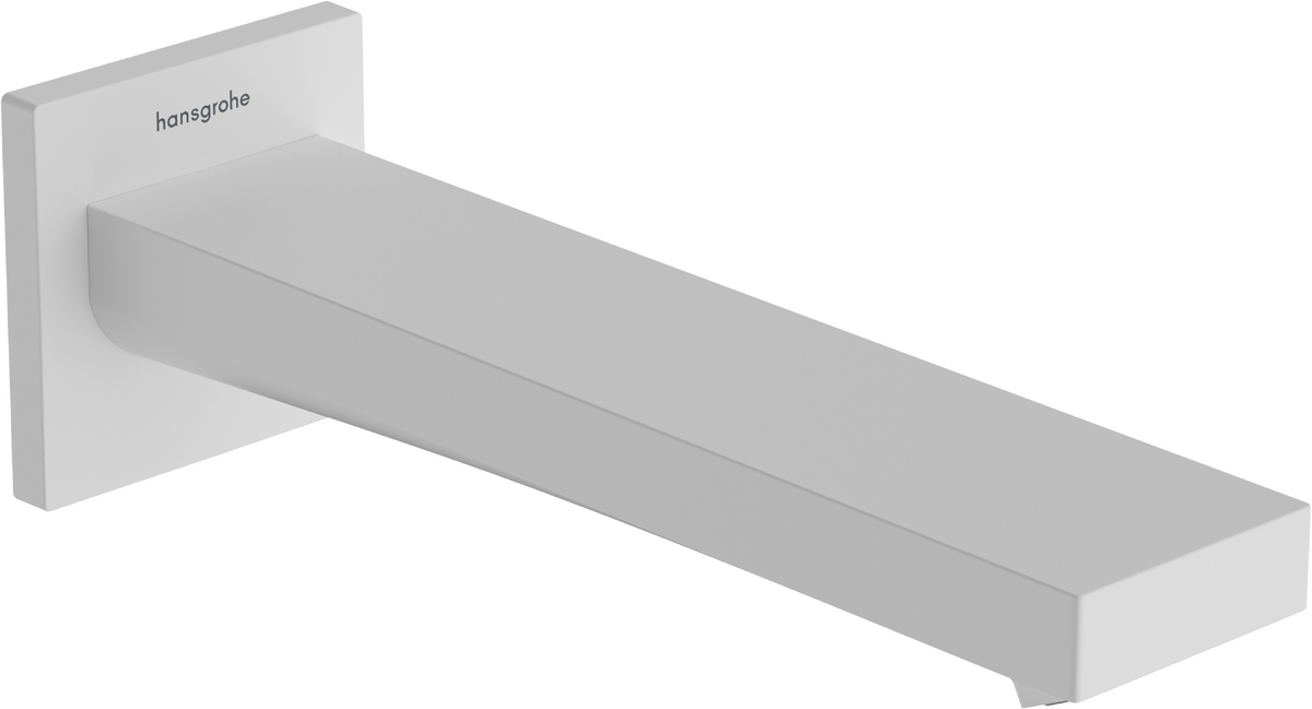 Hansgrohe Tecturis E Spout 210mm Long - Matt White - 73410700