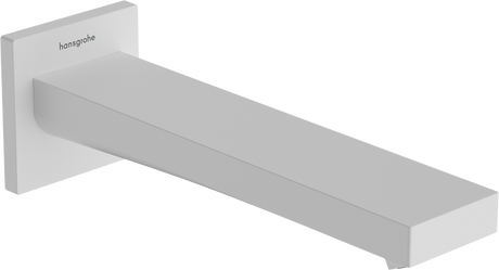 Hansgrohe Tecturis E Spout 210mm Long - Matt White - 73410700