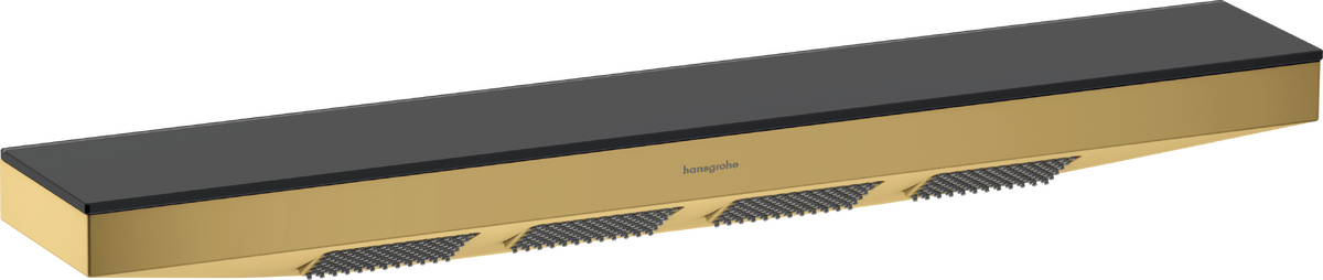 Hansgrohe Rainfinity Shoulder shower 500 1jet with shower shelf - Polished Gold-Optic - 26243990