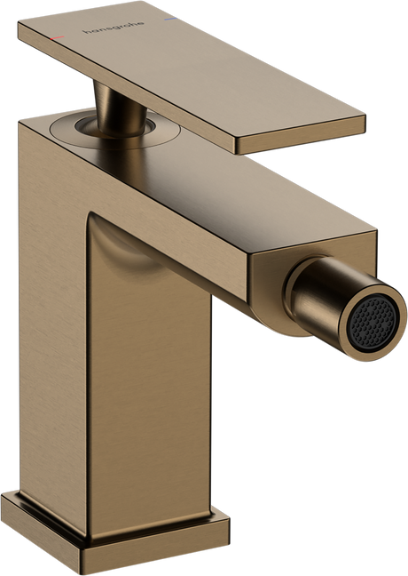 Hansgrohe Tecturis E Single Lever Bidet Mixer - Brushed Bronze - 73200140