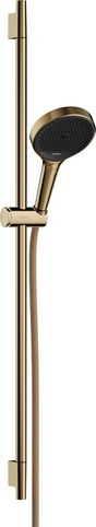 Hansgrohe Rainfinity Shower Set 130 3jet Ecosmart With Shower Bar S Puro 90 Cm - Polished Gold-Optic - 28744990