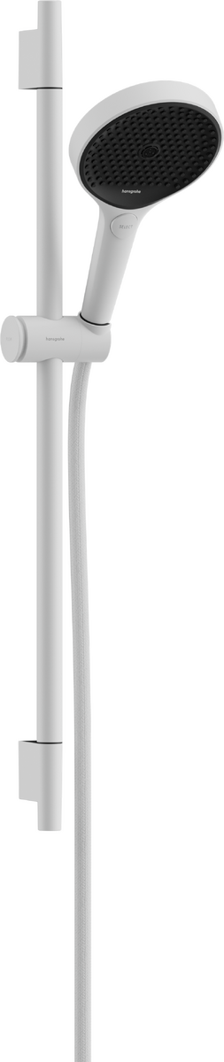 Hansgrohe Rainfinity Shower Set 130 3jet Ecosmart With Shower Bar S Puro 65 Cm - Matt White - 28746700