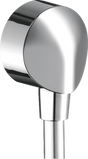 Hansgrohe FixFit Wall Outlet E chrome shower hose connector without non-return valve