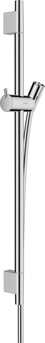 Hansgrohe Unica Shower Rail S Puro 650mm With Isiflex Shower Hose 1600mm - Chrome - 28632000