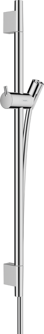 Hansgrohe Unica Shower Rail S Puro 650mm With Isiflex Shower Hose 1600mm - Chrome - 28632000
