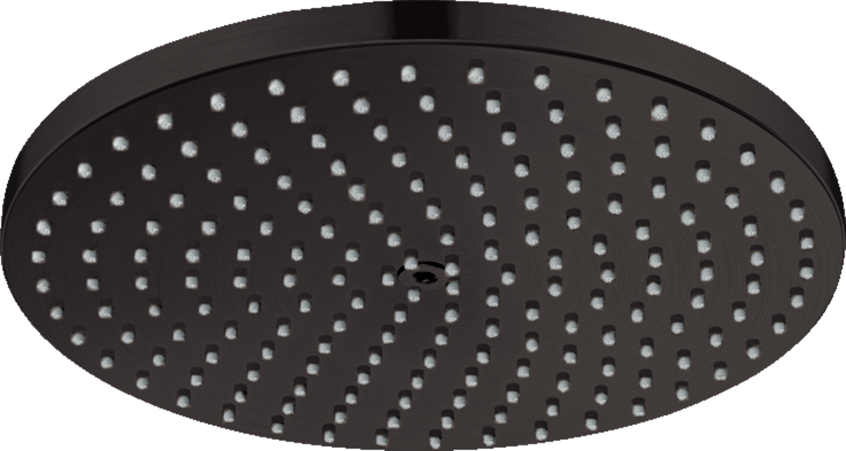 Hansgrohe Raindance S Overhead Shower 240 1jet PowDerrain - Matt Black - 27623670
