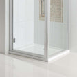 Eastbrook Volente Square Shower Tray 900mm - White - 158052 - TAP 'N' SHOWER