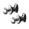 Eastbrook Radiator Robe Hook Pair - Chrome - 16.500 - TAP 'N' SHOWER