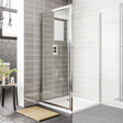 Oakham Spring Pivot Shower Door 900mm