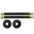 Oakham Radiator Pipes 180mm - Anthracite