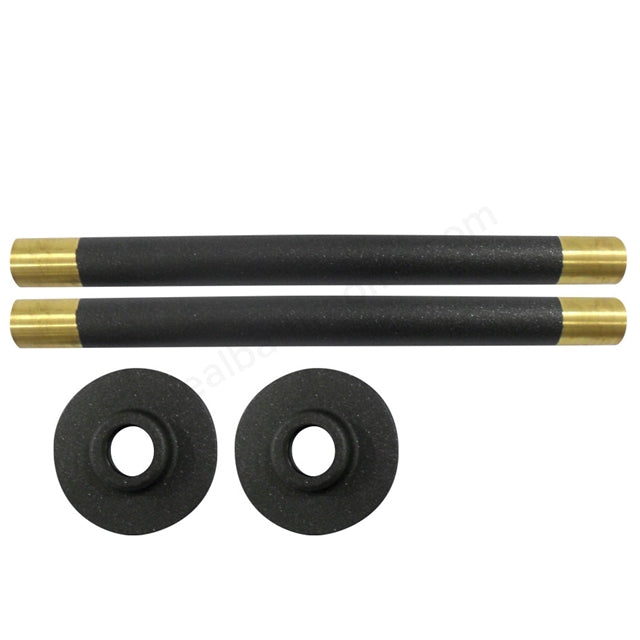 Oakham Radiator Pipes 180mm - Anthracite