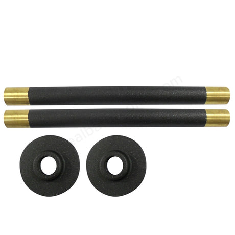 Oakham Radiator Pipes 180mm - Anthracite