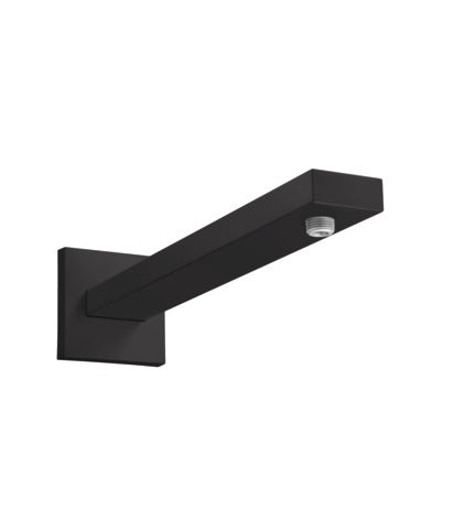Hansgrohe Shower Arm E 390 mm With Rectangular Shaft - Matt Black - 27694670