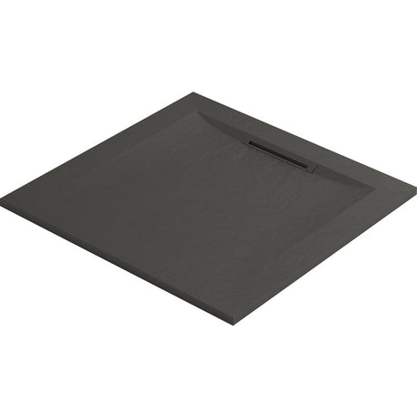 Mira Flight Level Square Shower Tray 800 x 800mm - Slate - 1.1898.081.SS4