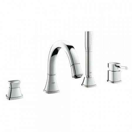Grohe Grandera 4-Hole Bath Combination Trim Set - Chrome - 19936