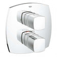 Grohe Grandera Thermostatic Bath Mixer Trim - Chrome - 19948