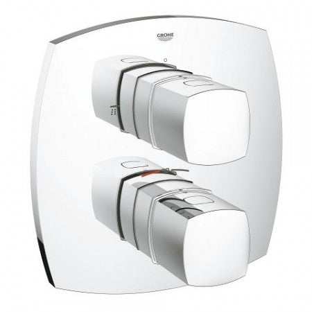 Grohe Grandera Thermostatic Bath Mixer Trim - Chrome - 19948