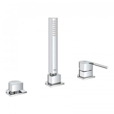 Grohe Plus 2019 3 Hole Rim Mounted Bath Mixer - 23845003