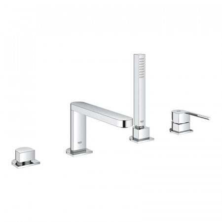 Grohe Plus 2019 Two-Handled Bath/Shower Mixer 1/2" - Chrome - 29307003