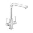 Carron Phoenix Rosolina L Spout Kitchen Tap - Chrome - 115.0605.455