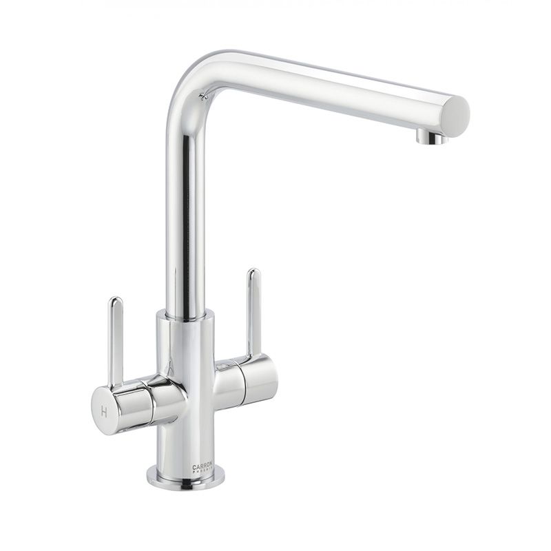 Carron Phoenix Rosolina L Spout Kitchen Tap - Chrome - 115.0605.455