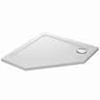 Mira Flight Safe Right Hand Pentagon Shower Tray 1200 x 900mm - White - 1.1697.027.AS