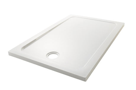 Mira Flight Low Rectangular Shower Tray 1000 x 760mm - White - 1.1697.008.WH