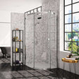 Merlyn 10 Series Single Quadrant Shower Enclosure 800mm x 800mm Right Handed - Clear Glass - M103211CR