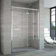 Merlyn 8 Series Frameless Inline Hinged Shower Door 1100mm+ Wide - 8mm Glass -  A0611SF