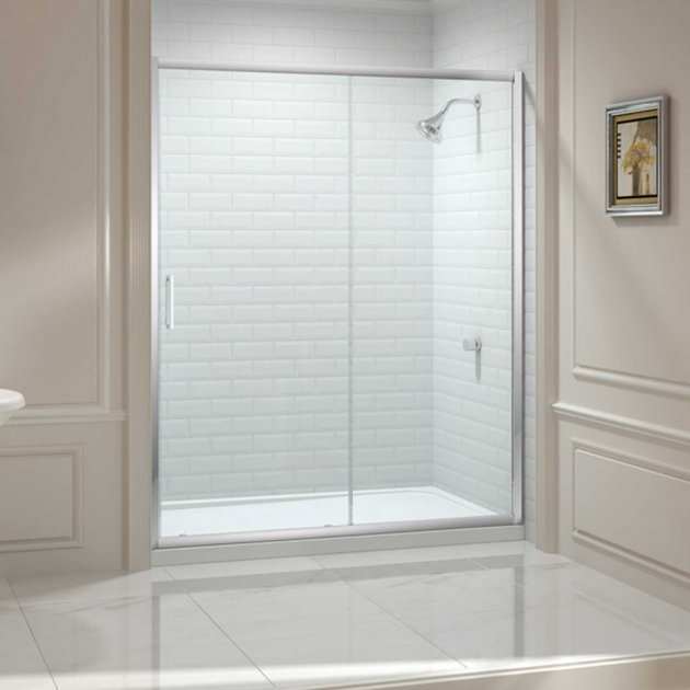Merlyn 8 Series Sliding Shower Door 1700mm Wide - Clear Glass - M88281