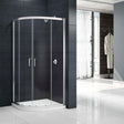 Merlyn Mbox 900mm x 900mm Double Quadrant Shower Enclosure - 6mm Glass - MB2Q900