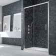 Merlyn Ionic Essence Framed Slider Shower Door 1200mm Wide - 8mm Glass - DWH04C0