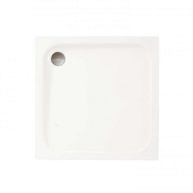 Merlyn Ionic Touchstone Square Shower Tray 760mm x 760mm - White - S76SQTO