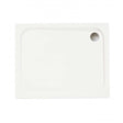 Merlyn Mstone 1100mm x 760mm Stone Resin Rectangular Shower Tray with Waste - White - D1176RT