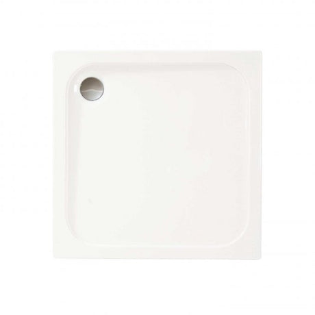 Merlyn MStone 800mm x 800mm Square Shower Tray with Waste - Stone Resin - D80SQ