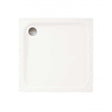 Merlyn MStone 900mm x 900mm Stone Resin Square Shower Tray with Waste - White -  D90SQ
