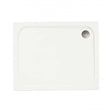 Merlyn MStone 900mm x 760mm Stone Resin Rectangular Shower Tray with Waste - White - D976RT