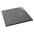 Merlyn TrueStone Square Shower Tray with Waste 900mm x 900mm - Fossil Grey - T90RTF