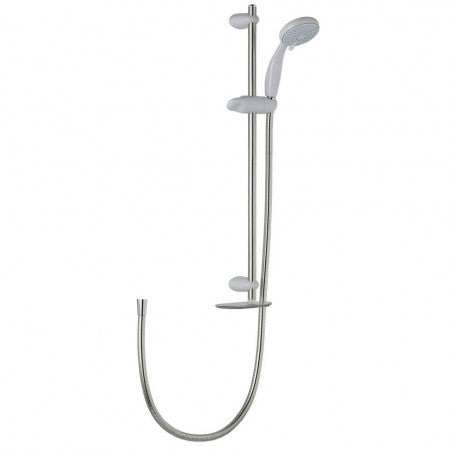 Mira Nectar Fittings Kit (1.25m hose), White/Chrome 2.1703.005