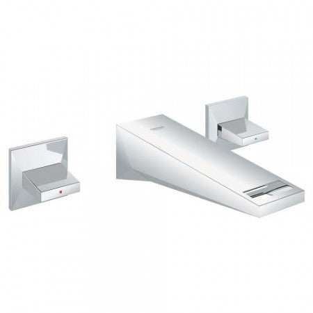 Grohe Allure Brilliant 3-Hole Wall-Mounted Basin Mixer S-Size - Chrome - 20346