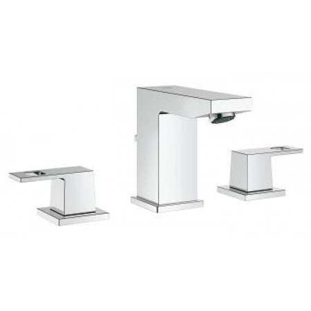Grohe Eurocube 3-Hole Basin Mixer S-Size - Chrome - 20351